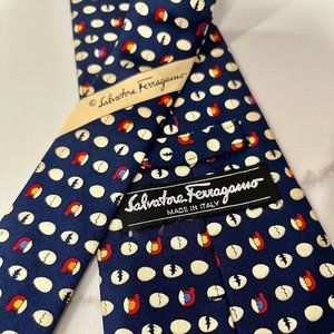 Salvatore Ferragamo - Men's Vintage Silk Tie